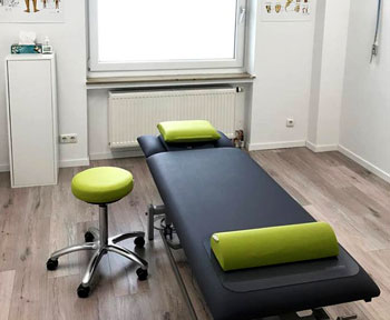 Behandlungsraum #2 -  Klassische Massage (KMT), Manuelle Lymphdrainage (MLD),  Bindegewebsmassage, Triggerpunktmassage